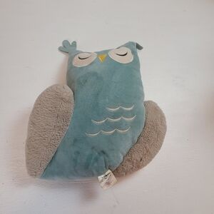 Tiny Dreamers OWL TEAL Pillow